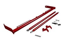 BRAUM - Red Gloss Harness Bar Kit For Chevrolet Camaro 2010-15 BRHB-50RG