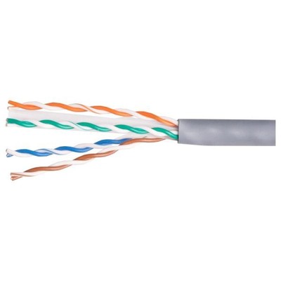 Equip Instal.Kab Cat6 U/UTP 4P23 100.00m grau LSZH 404531 (4015867202074)