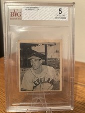 1948 Bowman Bob Feller #5 Cleveland Indians BVG 5