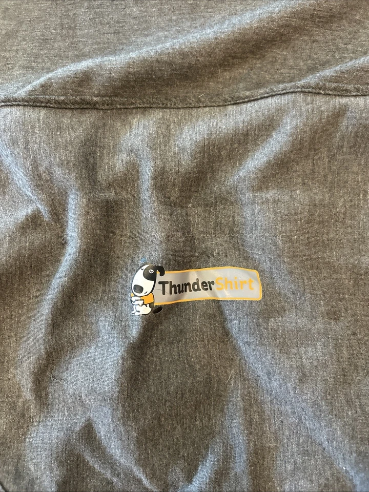 Chaleco Thundershirt Talla XL Clásico Perro Ansiedad Viaje Gris Thunder Storms Foto 2 de 4