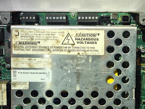Notifier NFS2‑640 System - CPU2‑640 Board, CPS‑24 Power Supply & CHS2‑M2 Chassis - Picture 3 of 12
