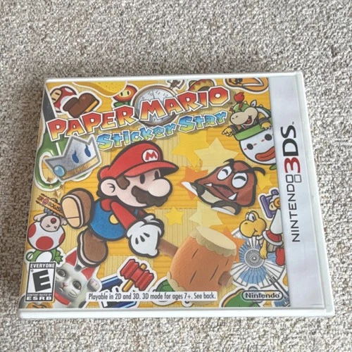 Nintendo 3DS Paper Mario: Sticker Star. New and unopened.