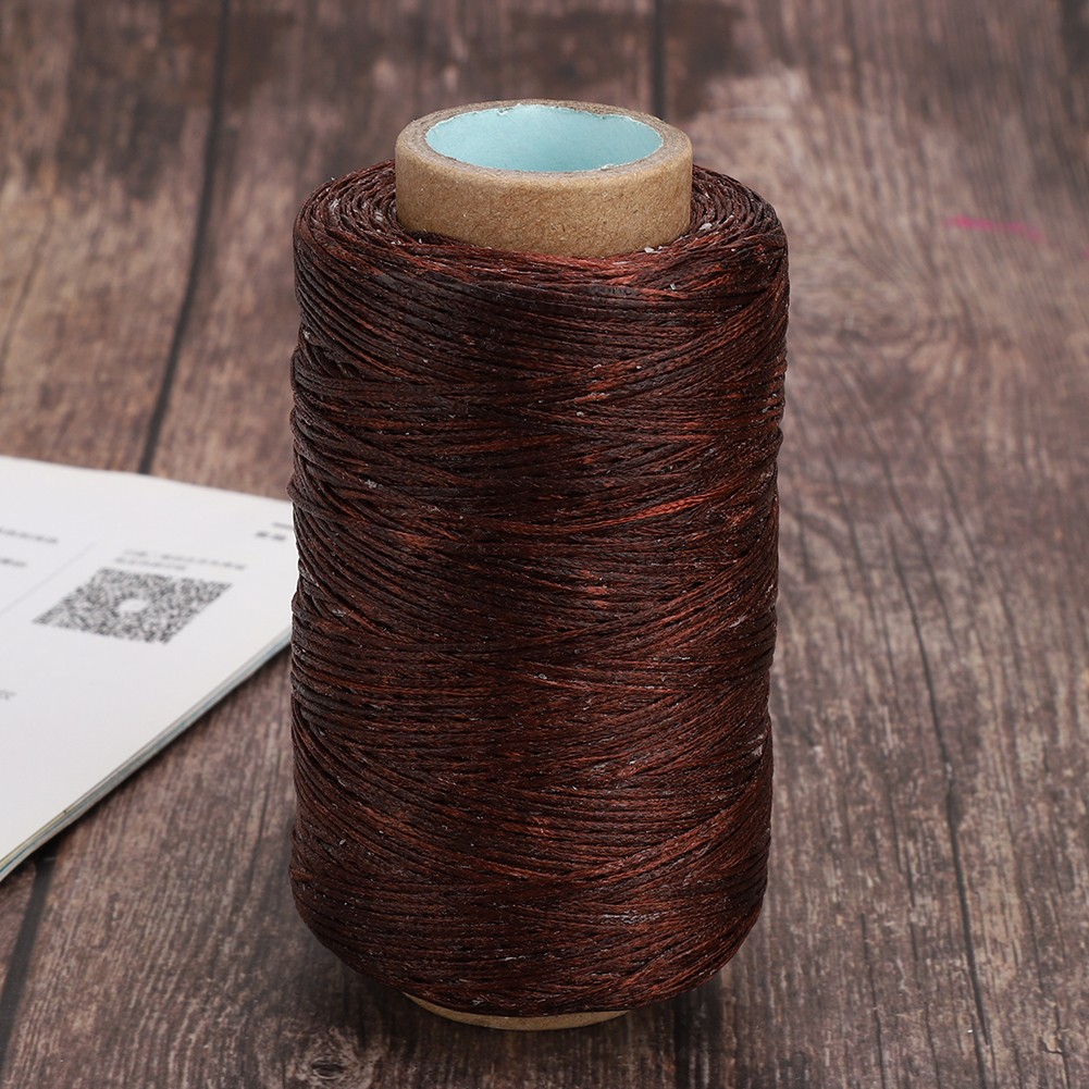 °150D 820.2ft Waxed Thread Handmade Flat Sewing Stitching Cord Accessories For