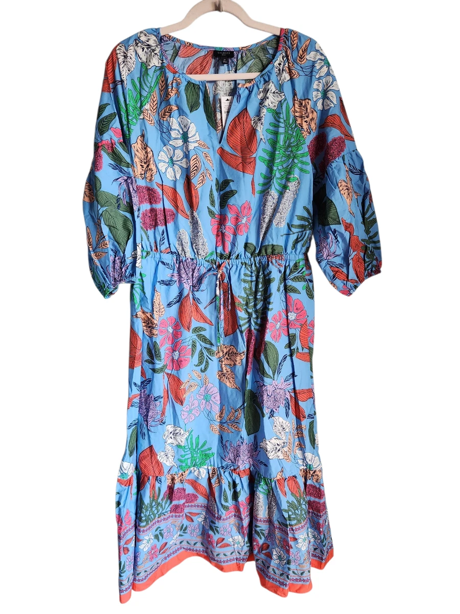 white christmas dresses Rosetta Getty Long Sleeve Shirtdress White Printed Cotton Size 6