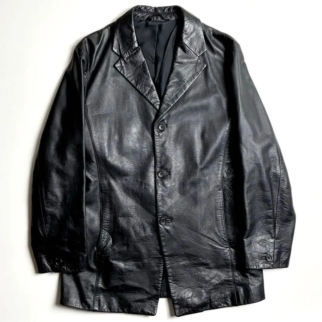 ISSEY MIYAKE Leather Outer Shell Coats, Jackets & Vests for Men