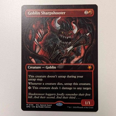 MTG: Goblin Sharpshooter (Borderless) - Lorwyn Eclipsed 136