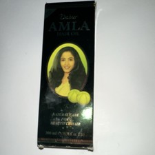 Dabur Amla Hair Oil Natural Care for All Hair Types, 300 ml 10.14 fl oz US 