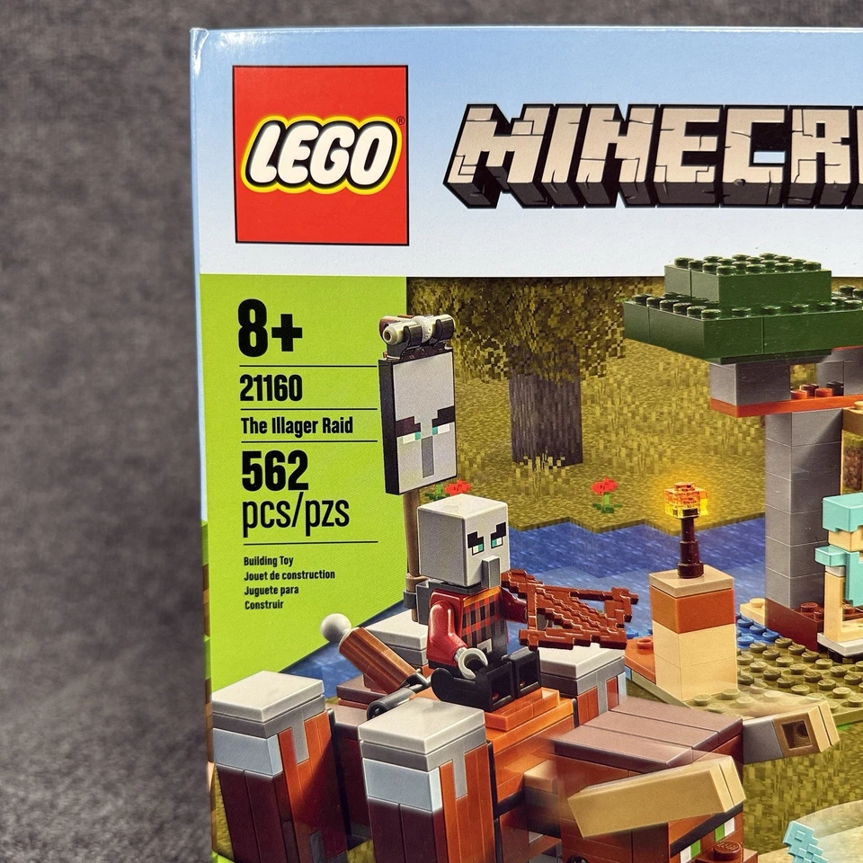 LEGO Minecraft The Illager Raid 21160 Retired New Sealed - Image 2 of 4