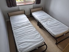 JAY-BE Solace Folding Small Single Bed + Pocket Sprung Mattress from John Lewis