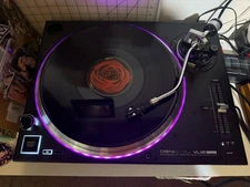 Denon DJ VL12 Prime Quartz Lock Direct Drive Turntable With Reloop Cartridge