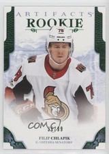 2017-18 Upper Deck Artifacts Rookie Redemptions Emerald 36/99 Filip Chlapik 07qr