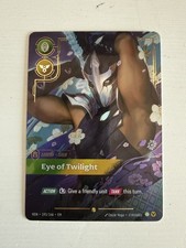 Shen Eye Of Twilight Legend Over Number VEN 193/166 English Riftbound — live eBay listing