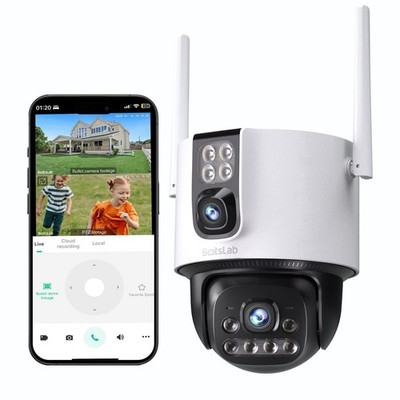 Botslab Dual-Lens Camera W315 Kamera IP Überwachungskameras