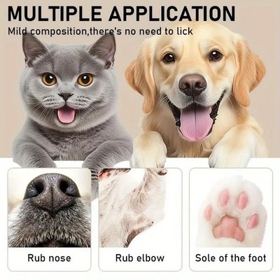 45G Dog Nose and Paw Balm Dog Paw Cream Cats Dogs Paw Protector Cream Pet Feet