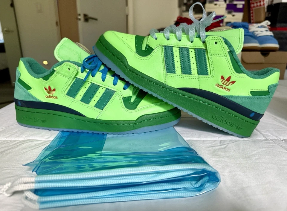 Los Simpson x Adidas Forum 84 Low Kang & Kodos JQ5290 Treehouse of Horrors NUEVO Foto 2 de 4