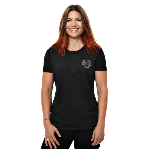 Women's Graphic T-Shirt, Black, Short Sleeve, Size - XS