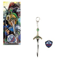 New Hylian Weapons Set THE LEGEND OF ZELDA 5 inch 2 Pcs. Keychain Pendant