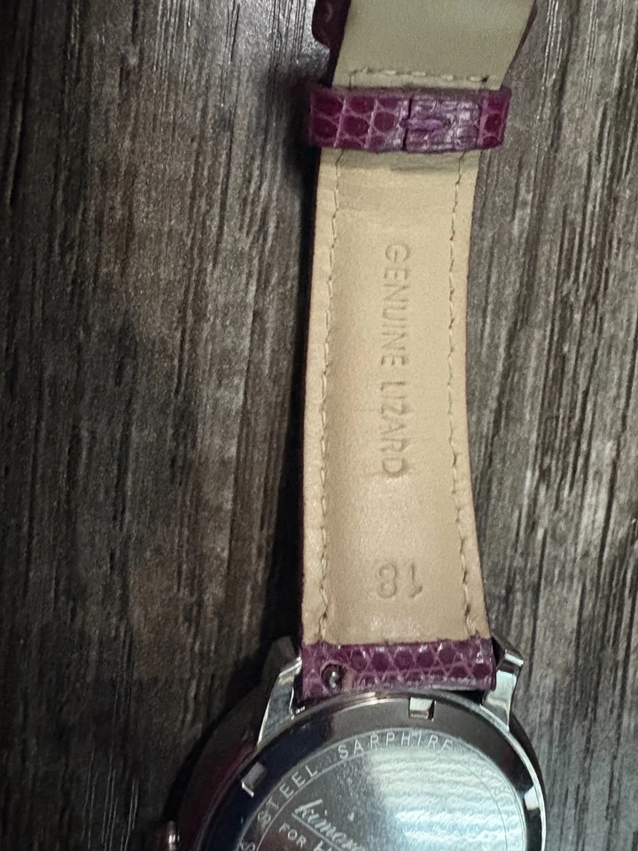 Authentic Kimora Lee Simmons Hello Kitty Sapphire Crystals Collectible Watch-EX - Image 3 of 4