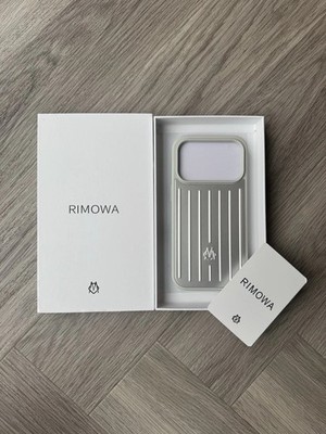 RIMOWA For Apple iPhone 17 Pro Max Silver Aluminium Phone Case