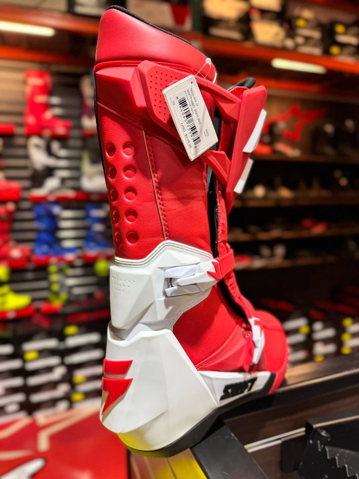 🔥 BOTAS SHIFT WHIT3 LABEL MX ROJAS CE NIVEL 1 – MOTOCROSS / ATV / ENDURO 🔥 Foto 2 de 4