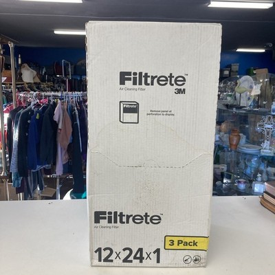 Filtrate Basic Case 18 Filters  Total Of 12.  12x24x1
