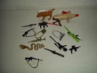 VINTAGE GI JOE TMNT STAR WARS PART ACCESSORY WEAPON LOT
