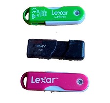 Lot Of Three Thumb Drives 