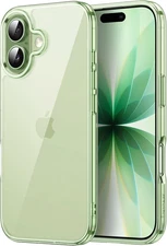 Case for Iphone 17 6.3-Inch, Non-Yellowing Shockproof Phone Bumper Cover, Anti-S