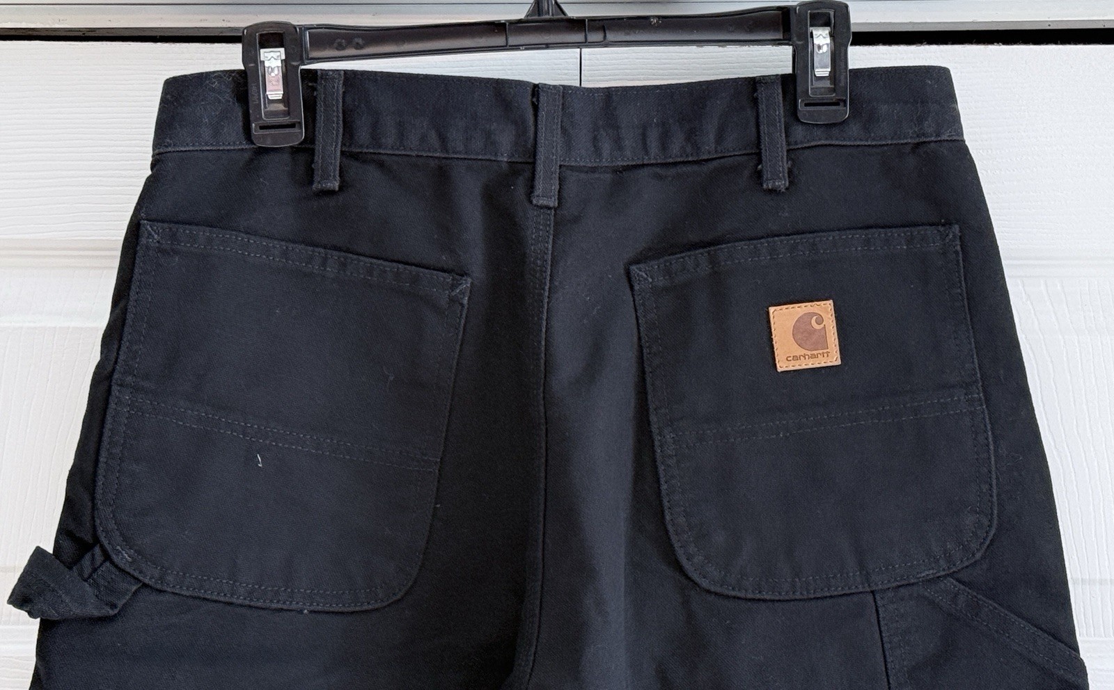 Carhartt Men’s Flannel Lined Utility Work Pants Black B111 Size 32X32 NWOT thumbnail 4