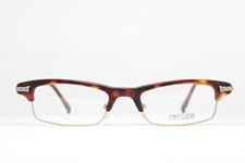 MATSUDA 10342 AG Original Vintage Eyeglasses Frame Brown Antique-Gold