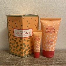Mary Kay Citrus Sorbet Hand Cream and Lip Balm Gift Set - NEW in Box -