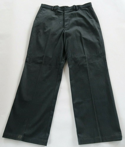 Pantalone elegante uomo Express poliestere elasticizzato piatto davanti grigio scuro taglia 36x32 - Foto 2 di 6