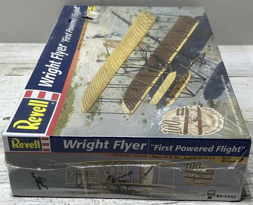 Kit modelo Revell Wright Flyer "First Powered Flight" escala 1:39 2003 sellado nuevo en caja - Imagen 6 de 6