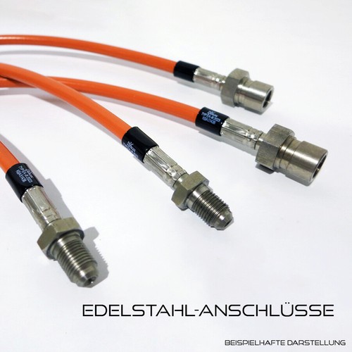 Mangueras de freno Stahlflex para Nissan Cabstar [Plataforma F24] - naranja - Imagen 3 de 5