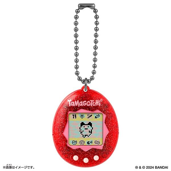 BANDAI TAMAGOTCHI 赤/クリーム Tamagotch Original Tamagotchi Color Collection Red Digital Toy