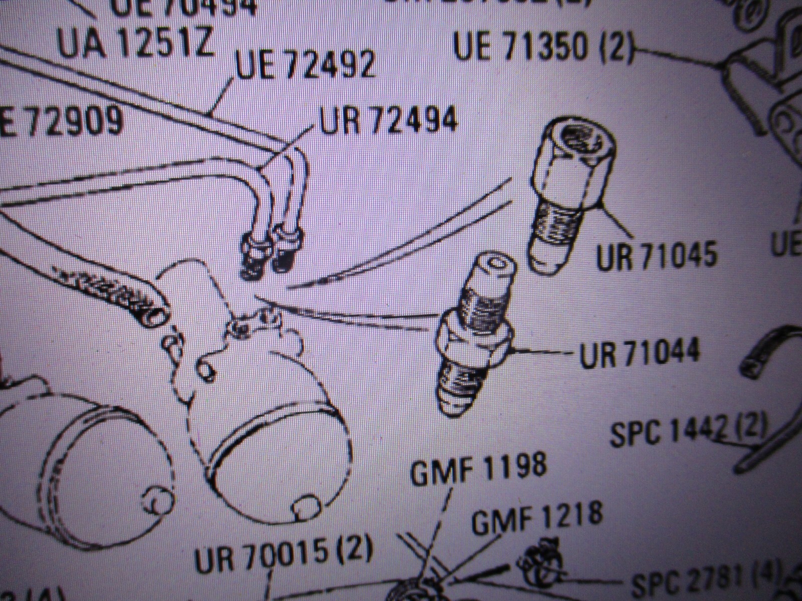 Rolls Royce Silver Spur, Corniche, Bentley Brooklands brake pipe adaptor UR71045