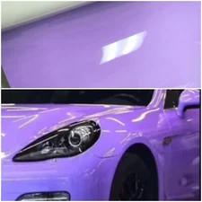 High Gloss Lavender Purple Vinyl Car Auto Wrap Film Decal Sticker Sheet Roll
