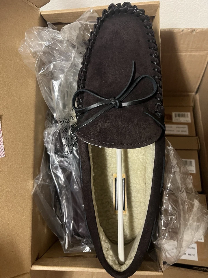 Zapatillas Tamarac by Para Hombre Flynn Mocasín Zapatillas Interior/Exterior Rootbeer Talla 12 13M Foto 2 de 4