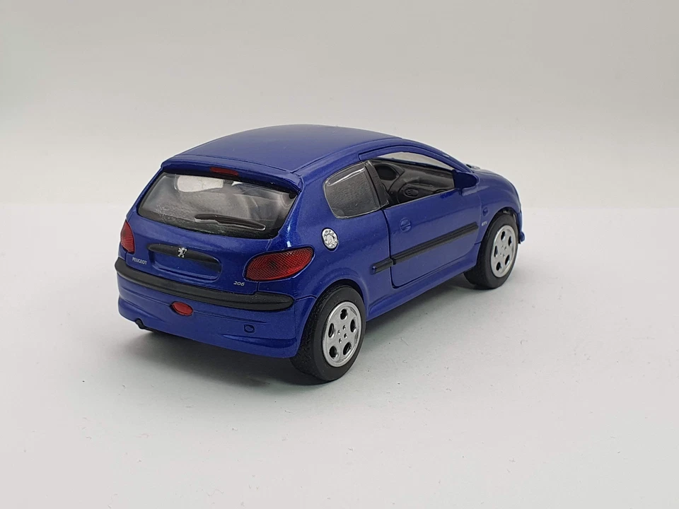 Peugeot 206 GSI New Ray 1/32 Blu - Immagine 3 di 4