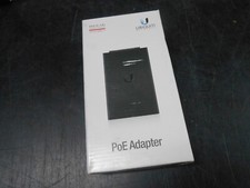 New Ubiquiti 48V 0.5A Gigabit Ethernet/RJ-45 PoE Adapter NEMA 5-15
