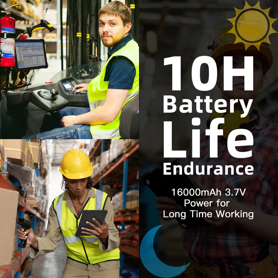 10,1 Zoll Rugged Tablet 8GB+128GB Win 11 Pro Wasserdichter IP67 Industrie-Tablet - Bild 4 von 4