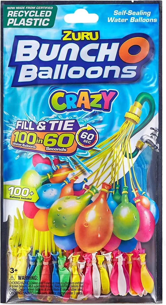 Colored on sale water balloons