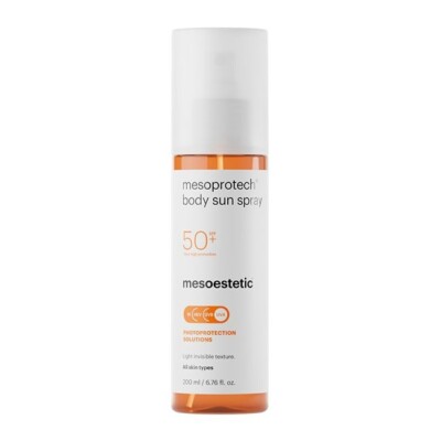 mesoestetic Mesoprotech Body Sun Spray SPF50+ Sunscreen 200 ml
