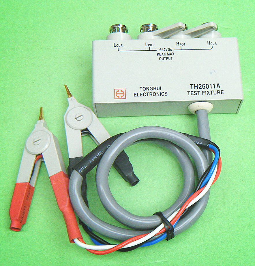 1pc TONGHUI TH26011A Four end test fixture | eBay 1pc TONGHUI TH26011A Four end test fixture | eBay
