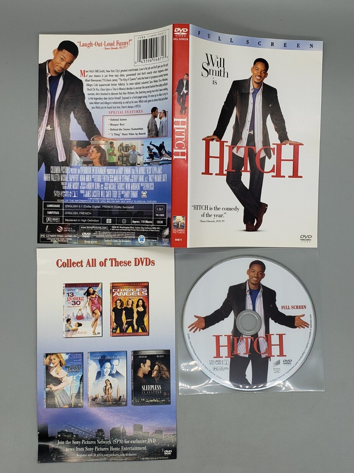 Hitch [DVD] [2005] [Region 1] [US Import] [NTSC]