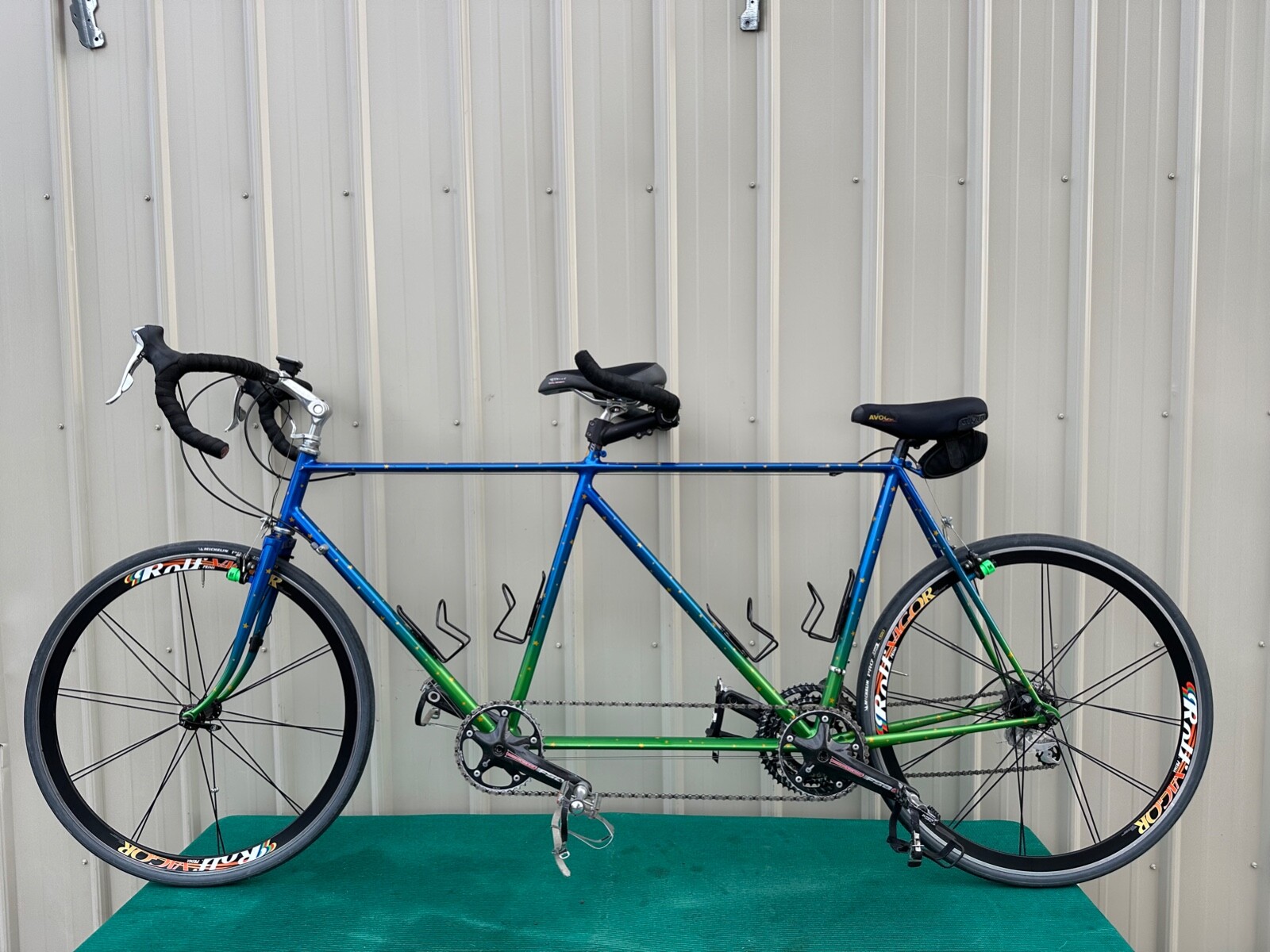 Rodriguez Custom Built Tandem Bike Captain 60cm Stoker 59cm Dura Ace 27