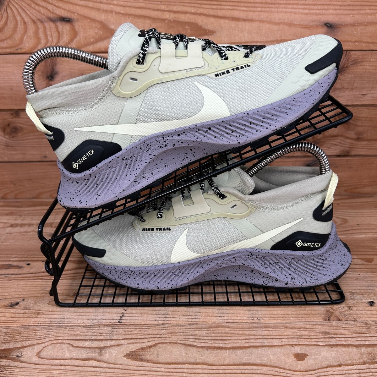 Nike Trainers Womens UK Pegasus Trail GTX Yellow Waterproof