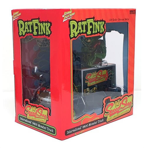 Johnny Lightning 1/24 Scale JL24009 - International 4400 Monster Truck Rat Fink - Picture 5 of 5