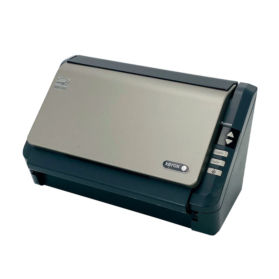 Xerox DocuMate 3125 Duplex Color Desktop Document Scanner w/AC Adapter TESTED - Image 2 of 4