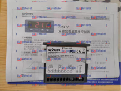 New One EVCO Temperature Controller EVK412P7